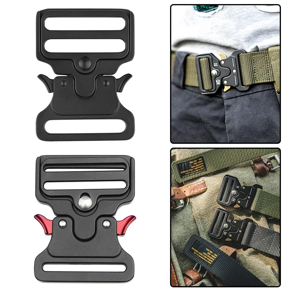 Metal Buckle 38-52MM Quick Release Tactical For Belts Rucksacks Bags
