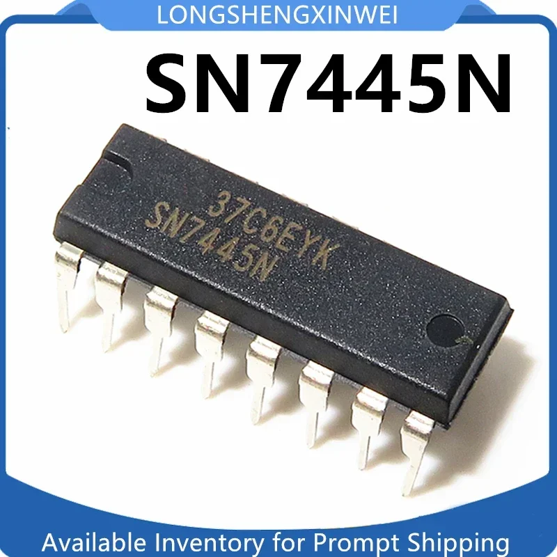 

Оригинальный десятичный декодер/чип драйвера SN7445N HD7445P SN7445 DIP-16, 1 шт.