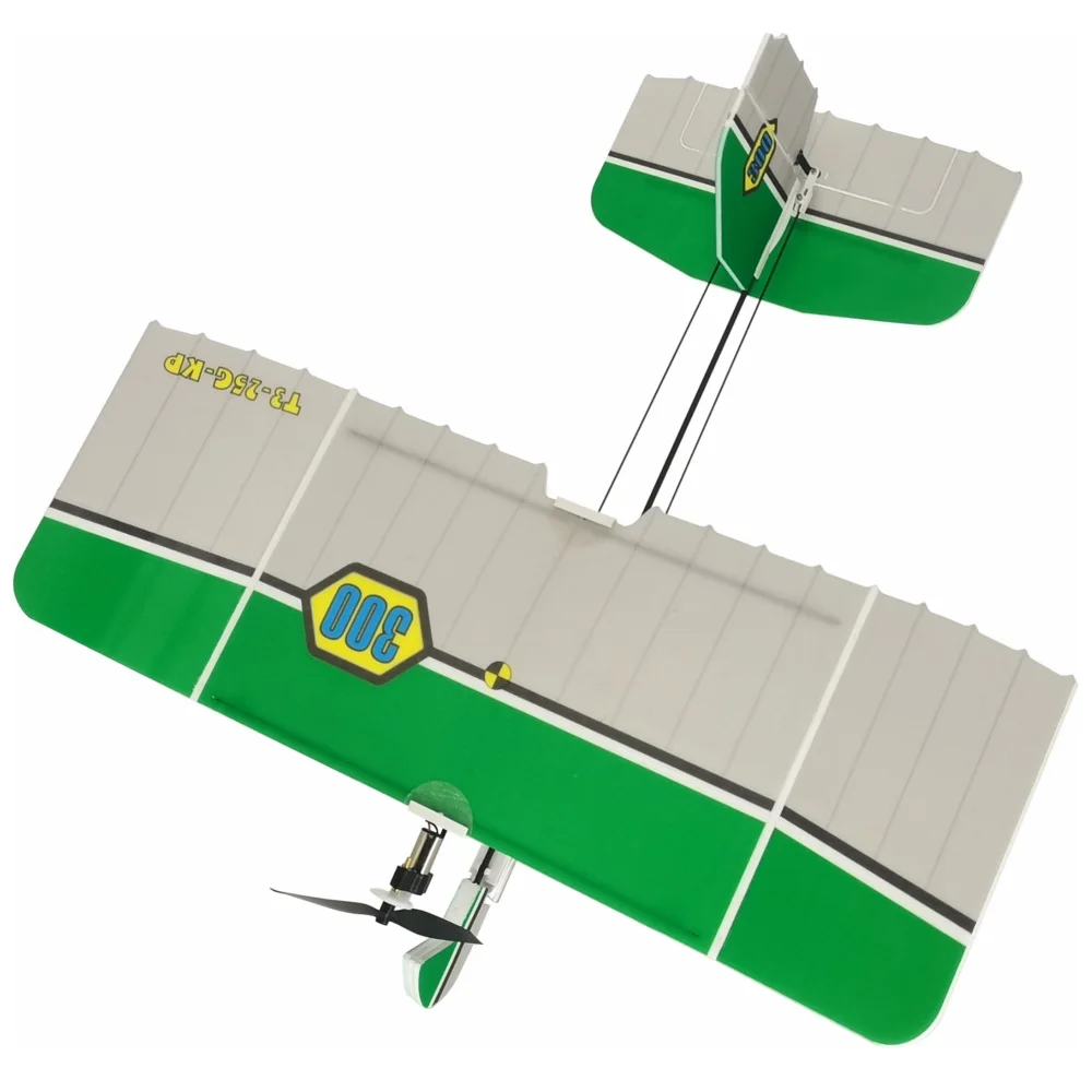 300mm Wingspan PP Foam RC Airplane DIY Micro Indoor Slow Flyer Remote Control Fixed Wing Aircraft Glider KIT for Beginner 3