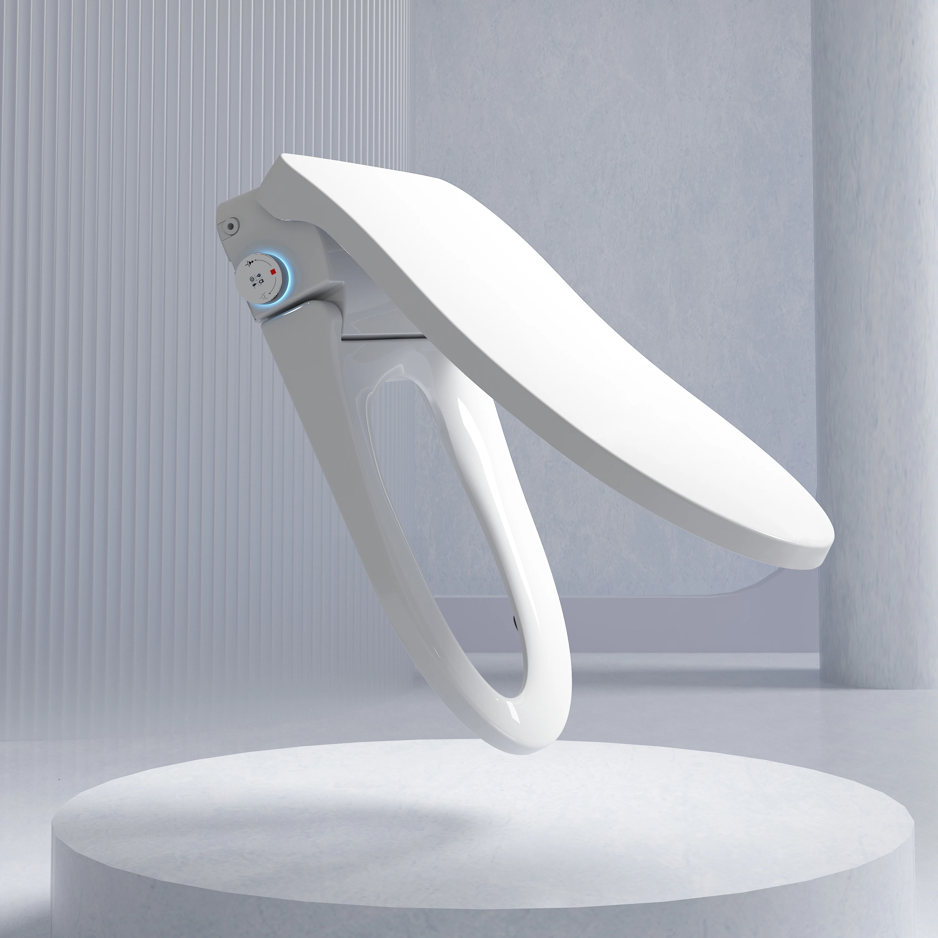 Auto Open Smart Toilet Seat Intelligent Bidet Auto Cover Sensor Automatic Open-Close Smart Toilet Cover