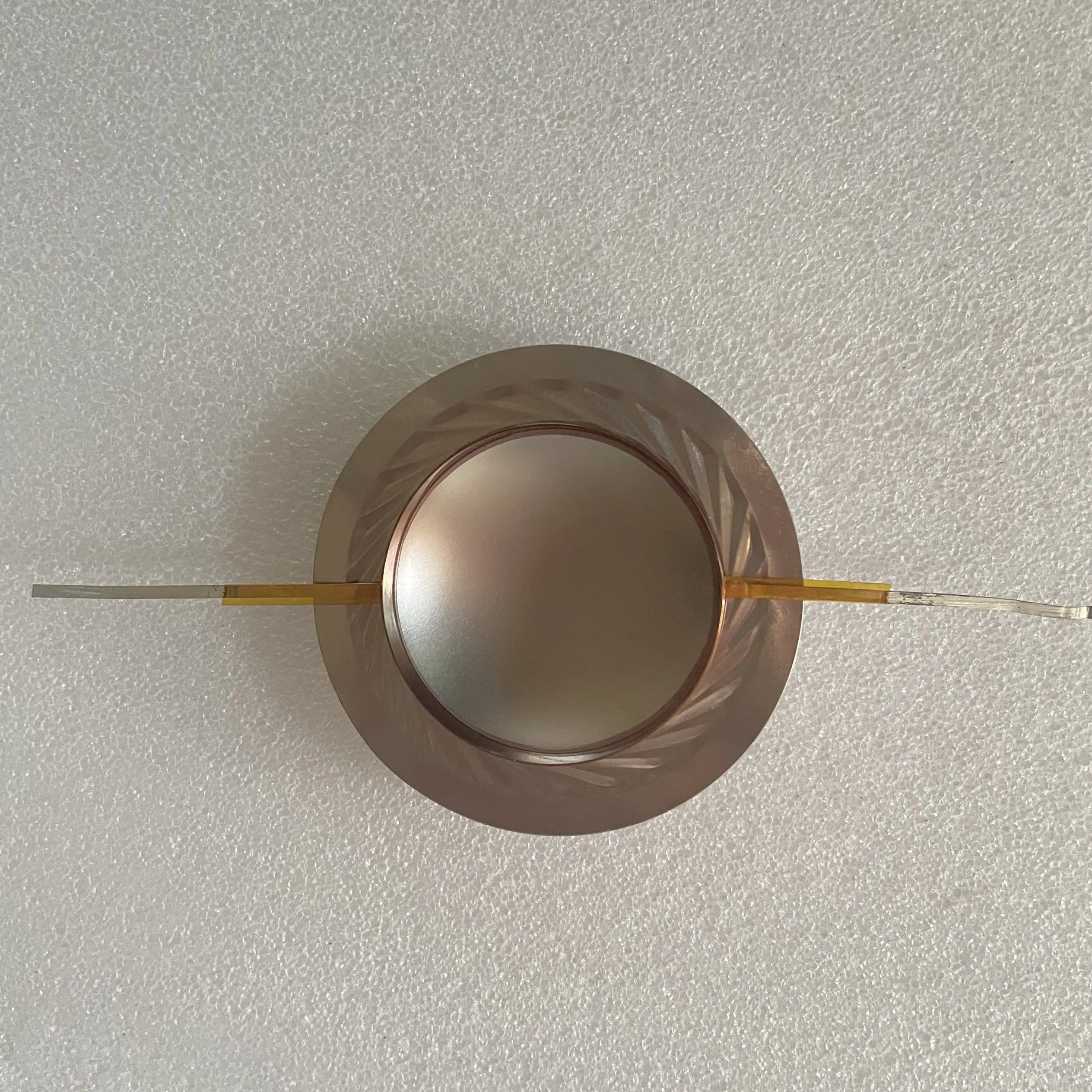 2pcs 38.5mm 트레블 보이스 코일 티타늄 필름 다이어프램 구리 피복 알루미늄 코일 38.6코어 스피커 수리