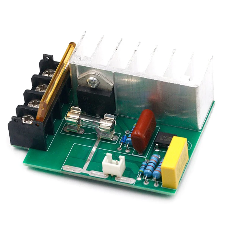 AC SCR 전기 전압 조정기, 모터 속도 제어기, 조광기, 4000W, 0-220V