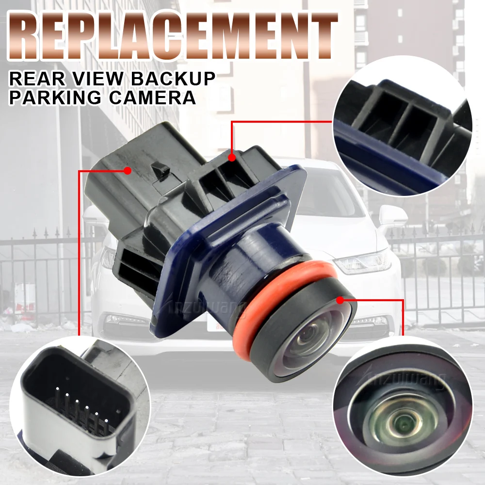 

Rear View Camera EG1Z-19G490-A Parking Assistance High Resolution Replacement for Ford Taurus 2013 2014 2015 2016 2017 2018 2019