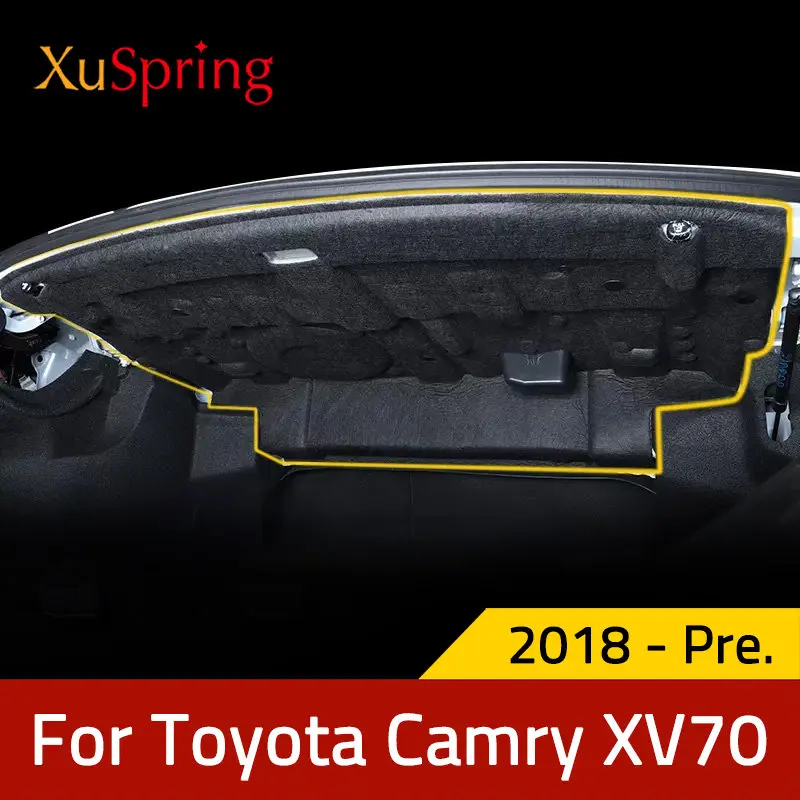 Car Trunk Insulation Cotton Soundproof Carpet Sticker Pad for Toyota