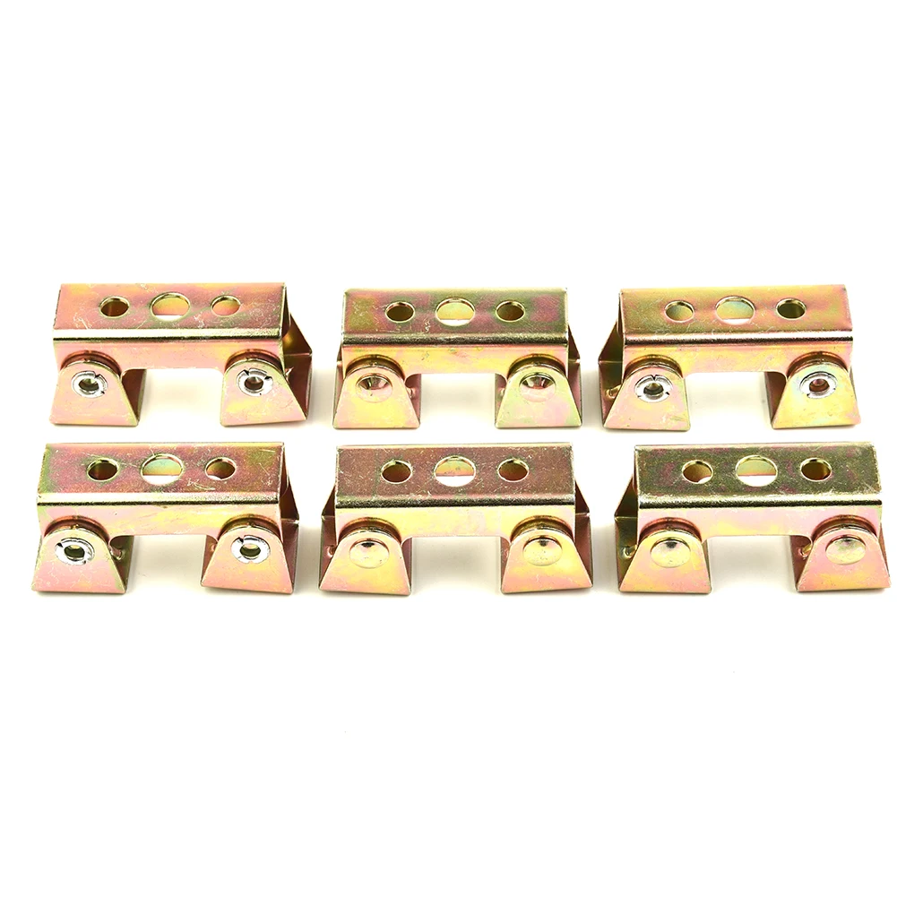 6pcs V Type Magnetic Welding Clamp Fixture Adjustable Magnet V-Pads For Door Casement Tools Hand Tools Metal Working Tool magnetic welding holders welding accessories clamp magnetic welding fixer