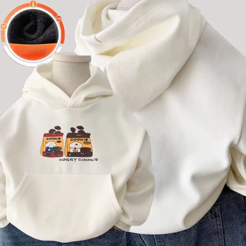 

Boys' Hooded Sweaters Foreign Style Korean Casual Top Children's Cartoon Versatile Spring And Autumn Clothing New Style