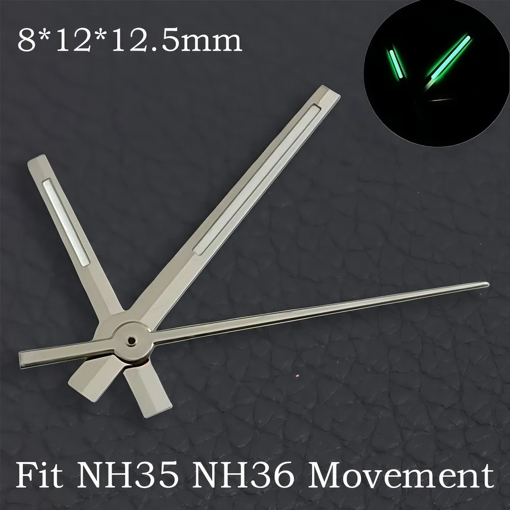 High Quality Green/Blue Super Luminous Watch Hands - Premium Watch Accessories Pointer