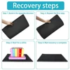 Cat Litter Mat Non Slip Big Pet Litter Box Filter Mat Double Layer Wear Resistant Waterproof Cat Litter Mat Pet Clean Supplies 6