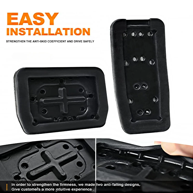 For Volkswagen VW T-Roc Troc T ROC Car Foot Pedals Accelerator Brake Stainless Steel Non-slip Auto