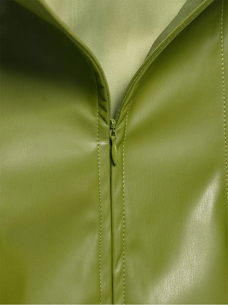 2025 New Women PU Leather Strapless Bag Hip Dress Sexy Sleeveless Backless Mini Dress Fashion High Street Party Clothing Women