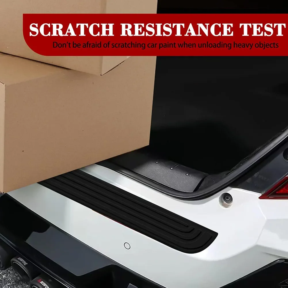 Universal Anti-scratch Car Trunk Door Sill Plate Protector Rear