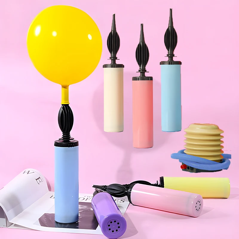 Balloon Pump Balloon Accessories Balloon inflator hand push Air Pump Footstep Pump Wedding Birthday Party Carnival Decor Tools