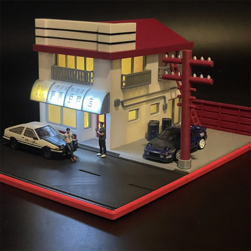 ジオラマ 1/64 【LIQUOR SHOP 〜LA〜】 ジオラマ 1/64 【LIQUOR SHOP 〜LA〜】