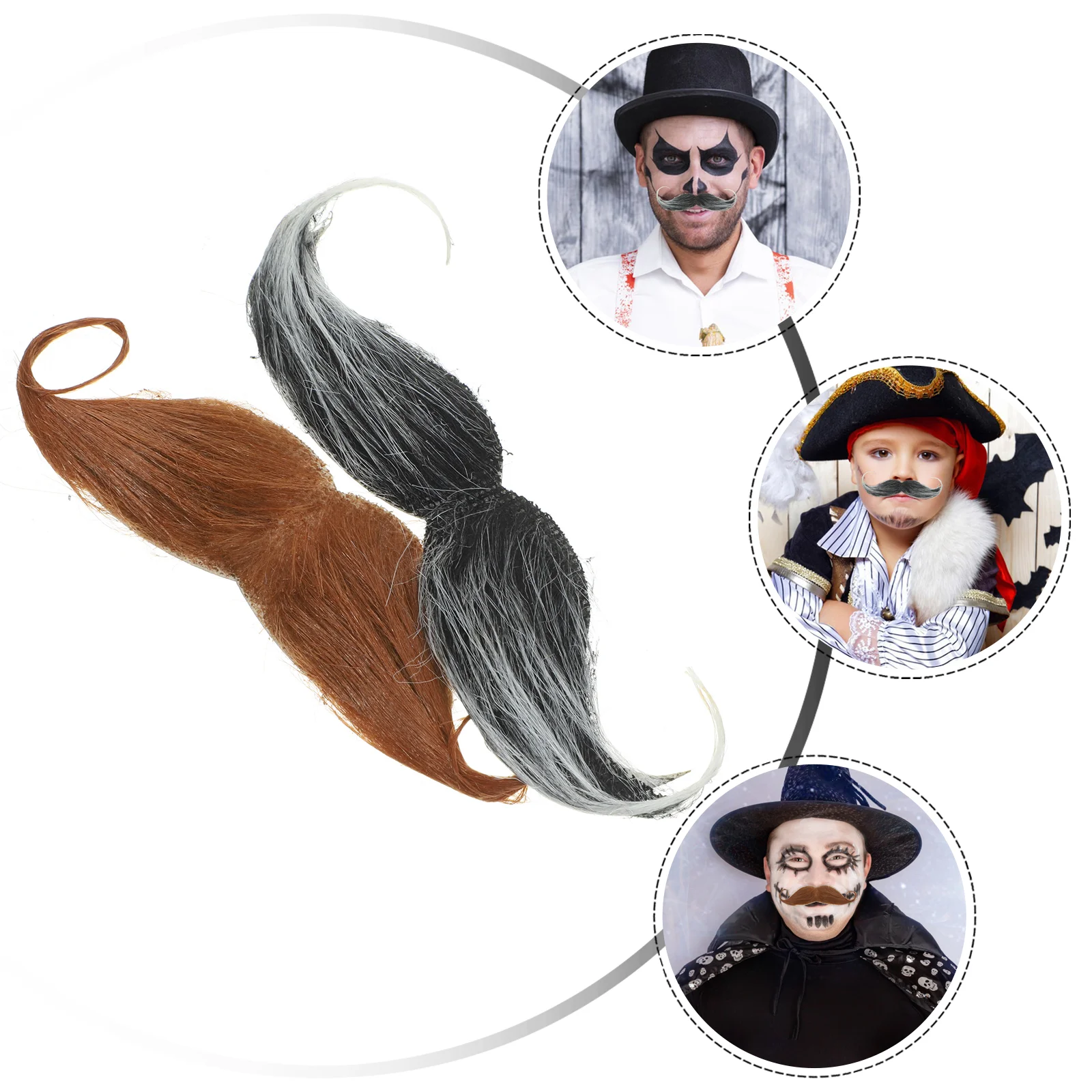 

Artificial Beard Costume Accessory Simulation Adorable Beard Prop Cosplay Beard Prop