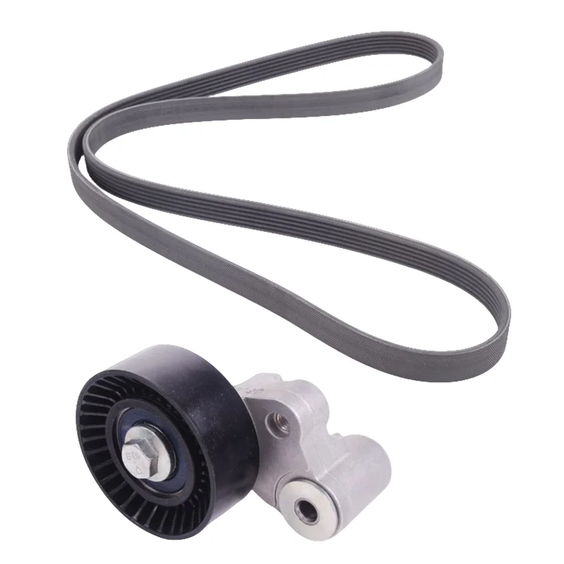 Engine Drive Belt Tensioner Kit For BMW E90 E92 E93 M3 S65 11287838194 11287837898 6PK1460