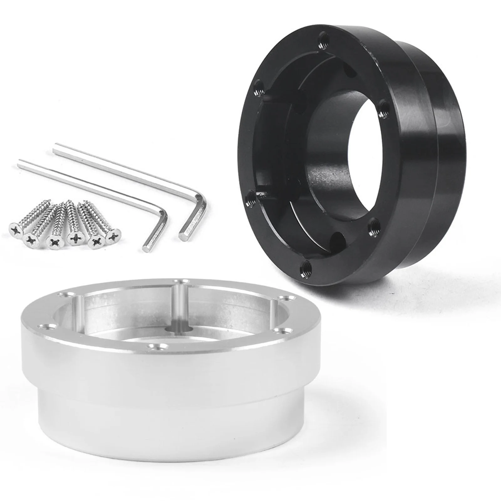 Nuovo Per Logitech G29 G920 G923 13/14 Pollici Racing Piastra Adattatore Volante 70Mm Metallo