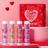 Women's Gifts 4PCS/Box Lip Balm Set Moisturizing and Glossy Suitable for Dry Lips Valentine's Day Gifts for 1