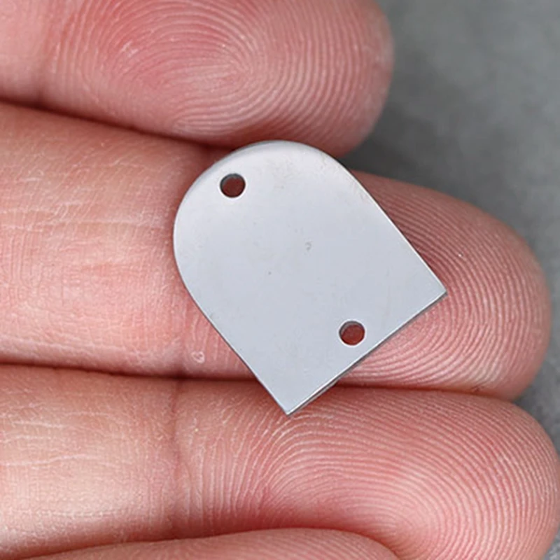 

3Pcs Arch Half Round Smooth Stainless Steel Pendant Charms for Jewelry Making DIY Craft Bracelets Earrings Necklace Accessories