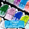 100ML Chagall bag gouache paint beginner painting environmentally friendly formaldehyde-free DIY 2
