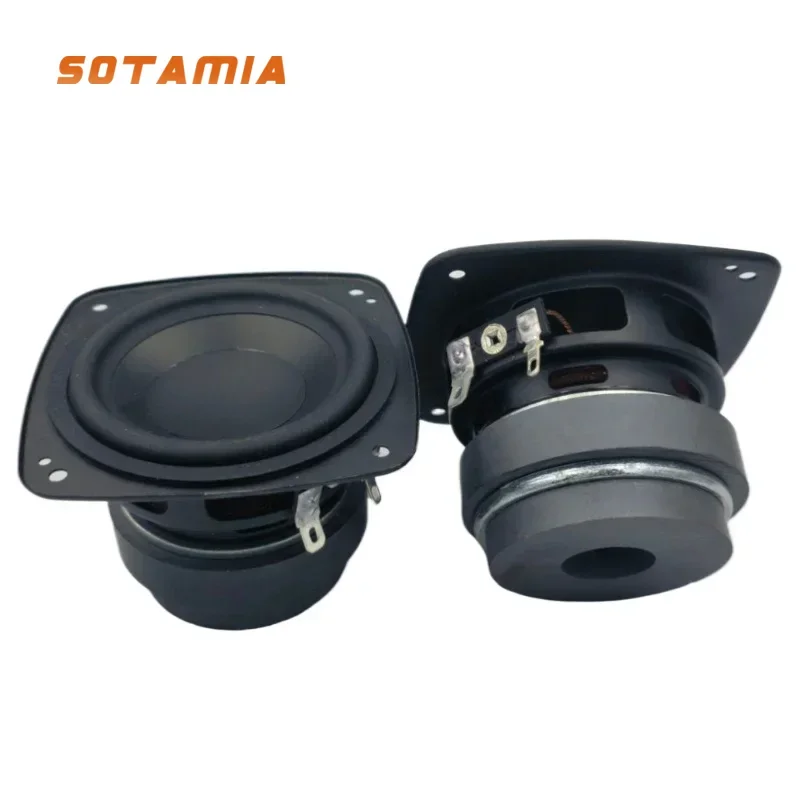 Portable Speaker 2Pcs 3 Inch Full Range Audio 4 Ohm 25W Hifi Music Home Theater For JBL Boombox 3