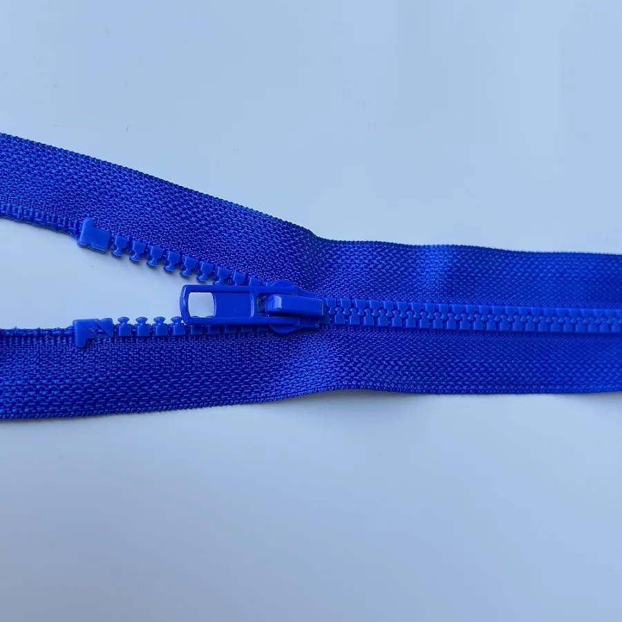 Heavy-Duty Resin Double Slider Zipper for Sewing Projects, Sleeping Bags & Garments (50cm to 200cm)