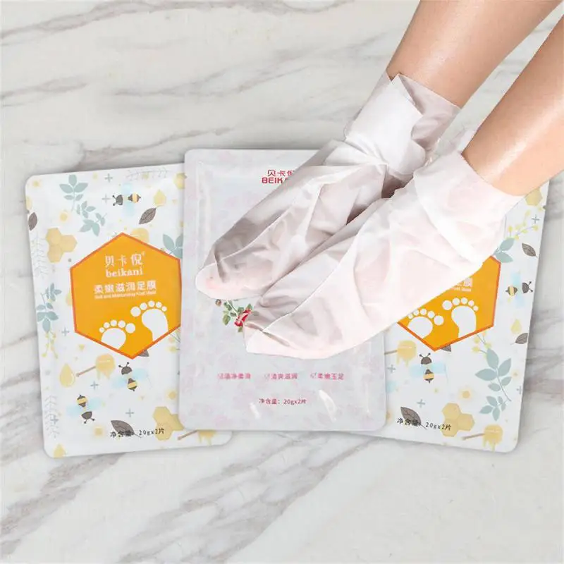 

3/5/10packs Exfoliating Foot Mask Peeling Heel Whitening Foot Mask For Legs Exfoliation Mask Pedicure Socks Peel Cuticle