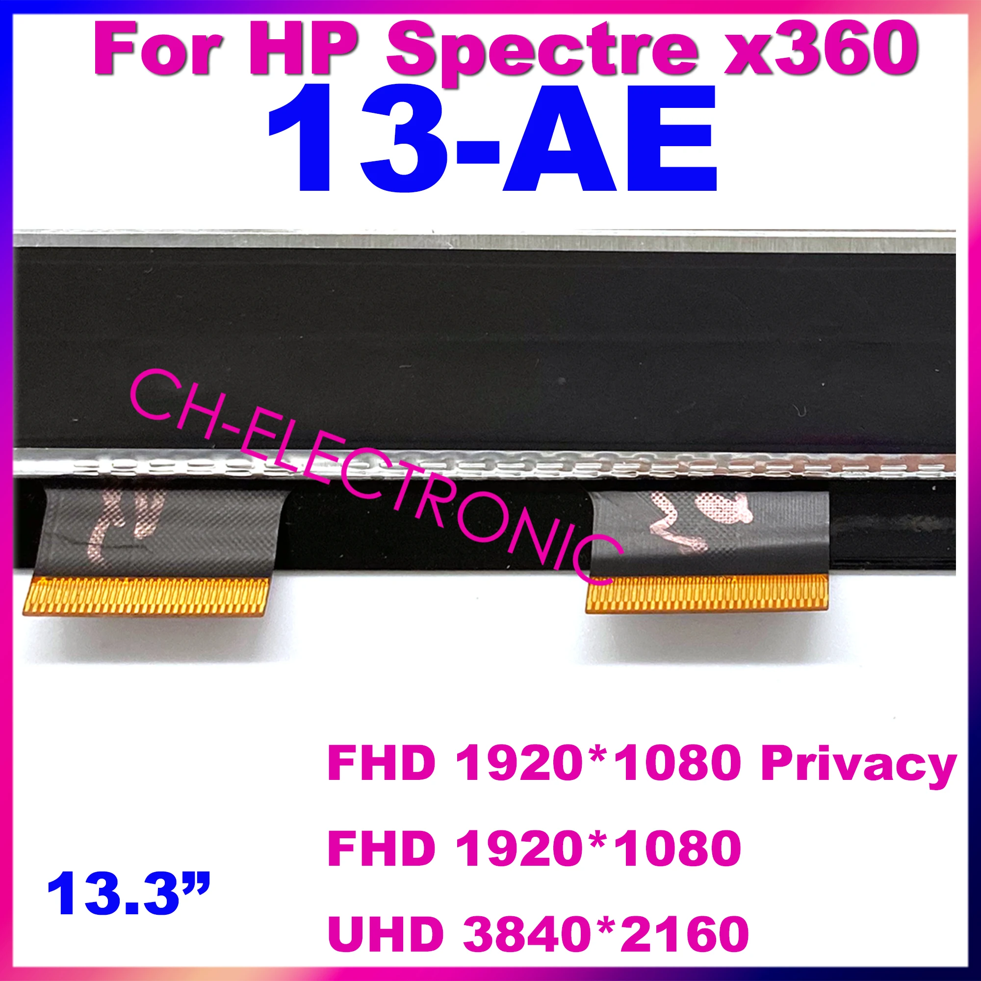 HP Spectre X360 13-AE LCD ÷ ġ ũ Ÿ  ü г, 13-Ae L02542-001 B133HAN05.5, 13.3 ġ