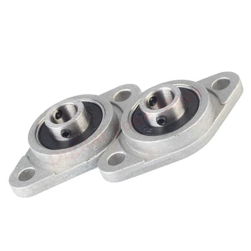 

2 Pcs KFL08 Bore 8 mm Zinc Alloy Mini Mounted Pillow Block Bearings Plummer Self-Aligning Types for 3D Printer