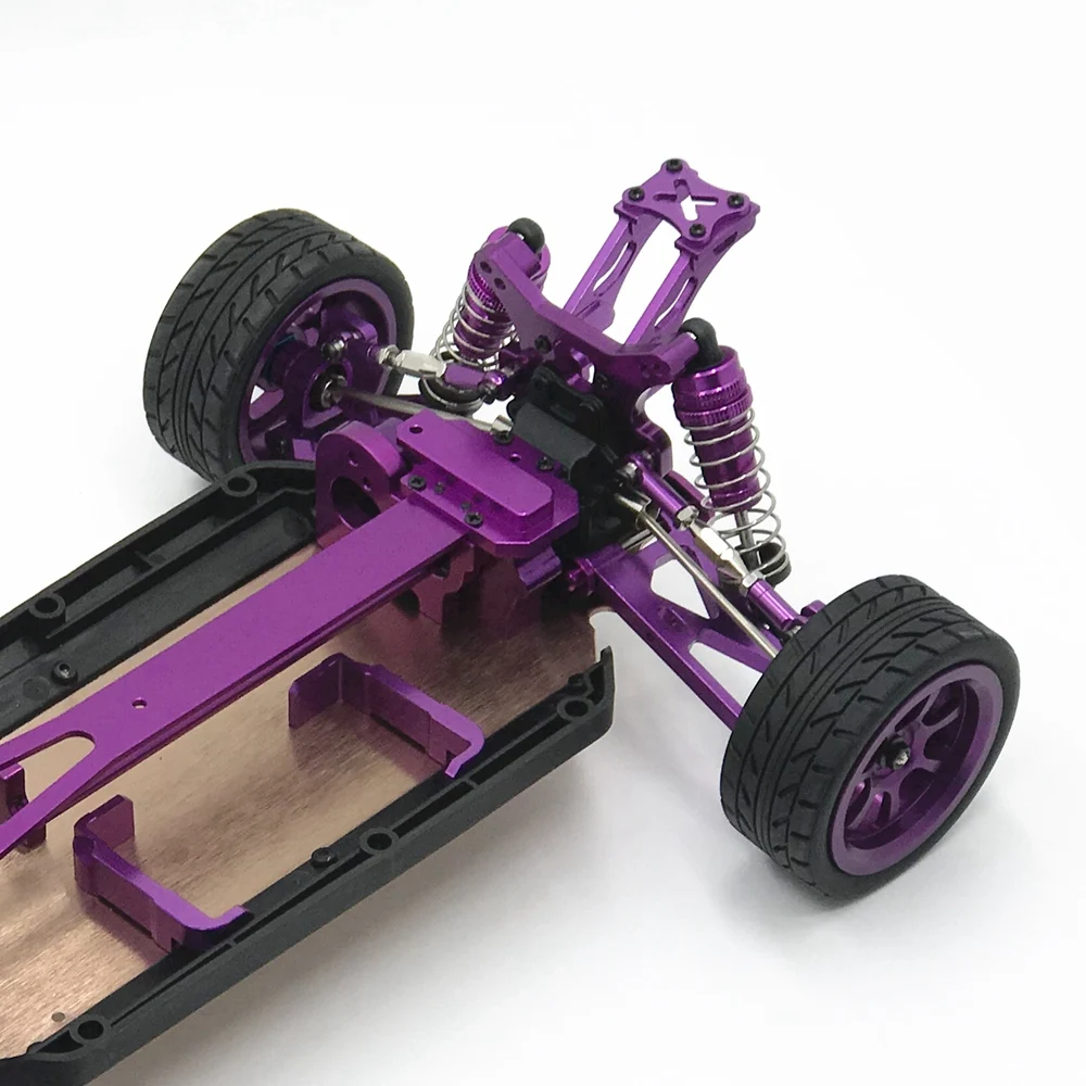 Support moteur RC métal rouge Wltoys 144001 124019 124018