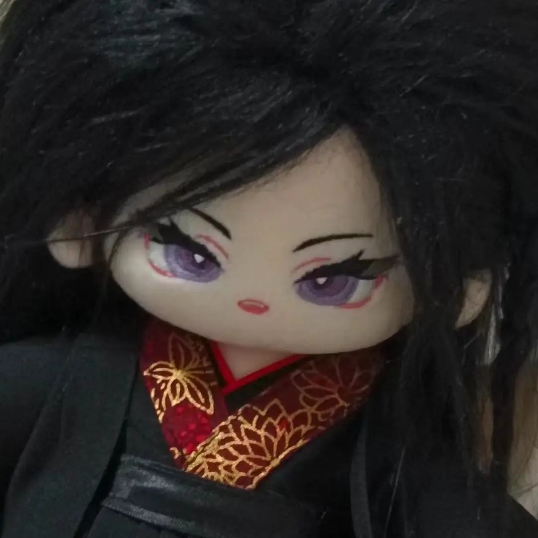 

20cm Anime Surrounding Blue Forgotten Machine Attribute Magic Master Cotton Doll Wei Wuxian Handsome And Cute Gift