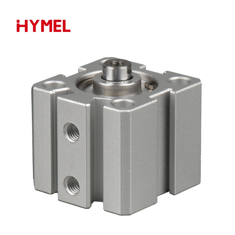 กระบอกสูบนิวเมติก SDA 12/16/20/25/32/40/50/63/80/100 Bore Series Double Acting 5-100 มม.ขนาดกะทัดรัด Thin Air กระบอกสูบ 1