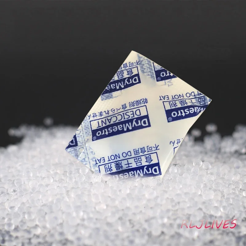 New 10/20/50Packets Silica Gel Sachets Desiccant Pouches Drypack Ship Drier For Foods Cookies Cake Nut Candy 3