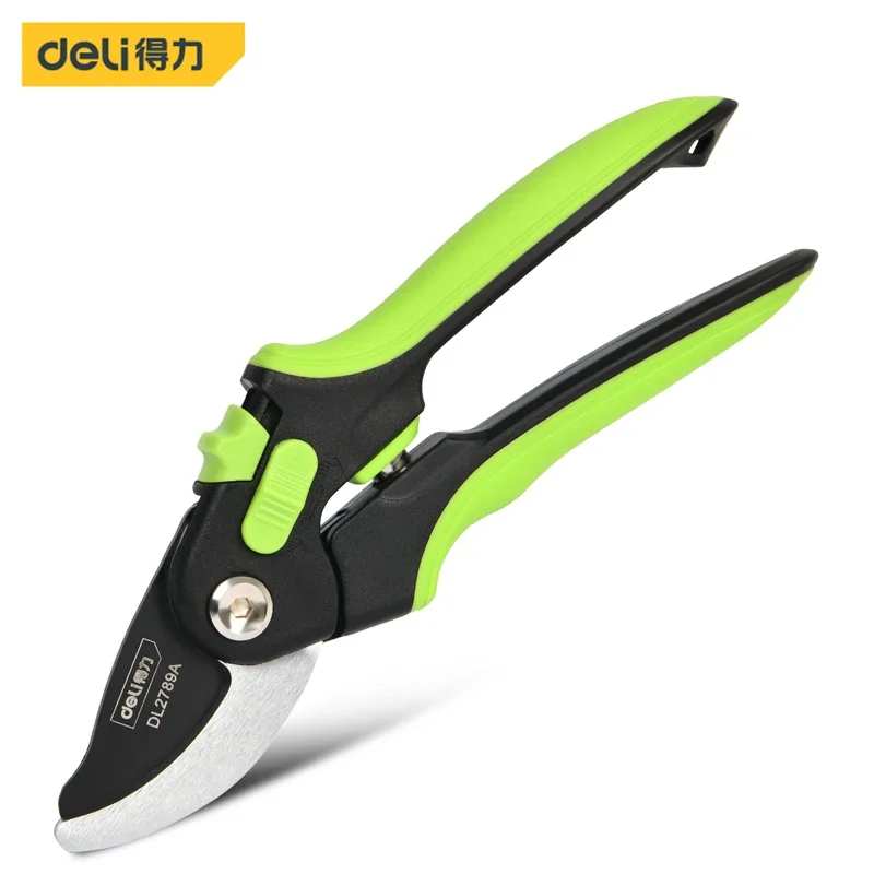 

Deli 1 Pcs 8'' Light Pruning Shears Gardening Scissors Multifunction Home Garden Pruning Tools for Fruit Tree Branches Bonsai