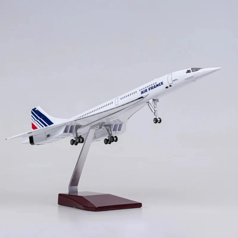 

Модель самолета 50 см, версия 1:125 Φ, дизайн Air France British Airline, Air Force, смола, Подарочный дисплей для аэроплана