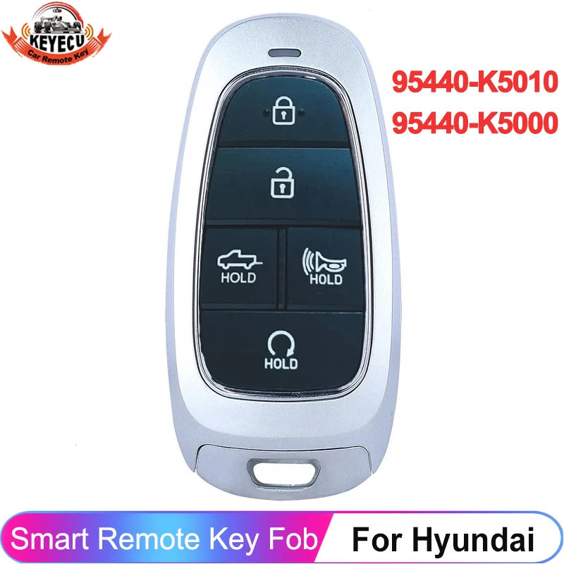Пульт дистанционного управления для Hyundai Santa Cruz 2021 2022 2023 95440-K5000 95440-K5010, 5 кнопок, 433 МГц