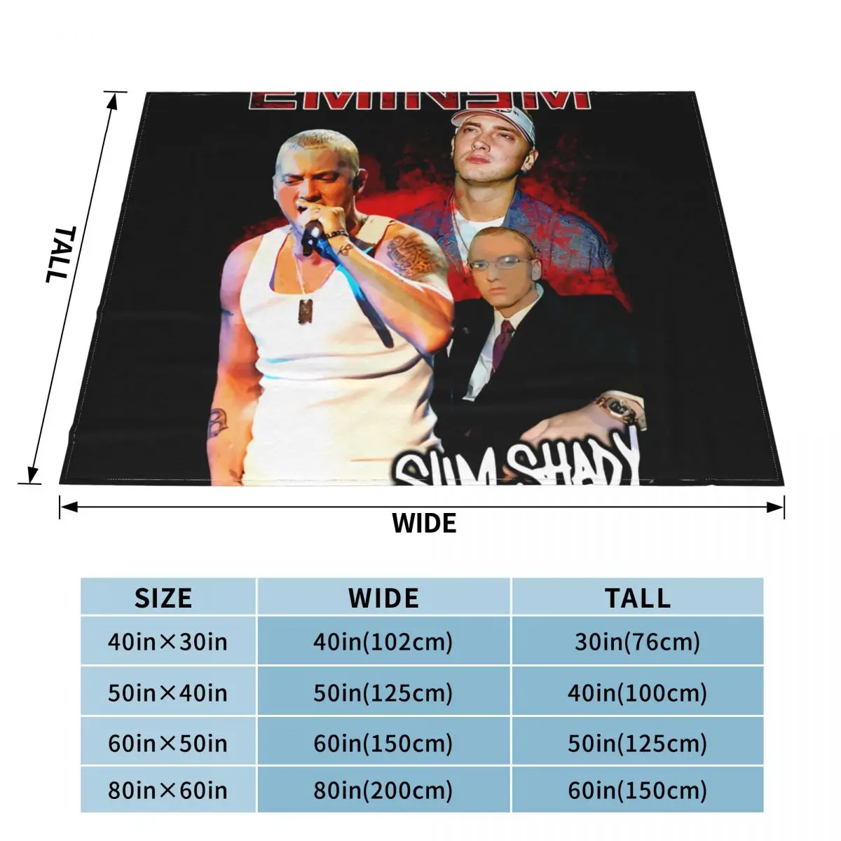 Eminem Merch Rare 31Us2 ���� ������ ���� ��� ħ�뺸 ħ�� ��Ʈ