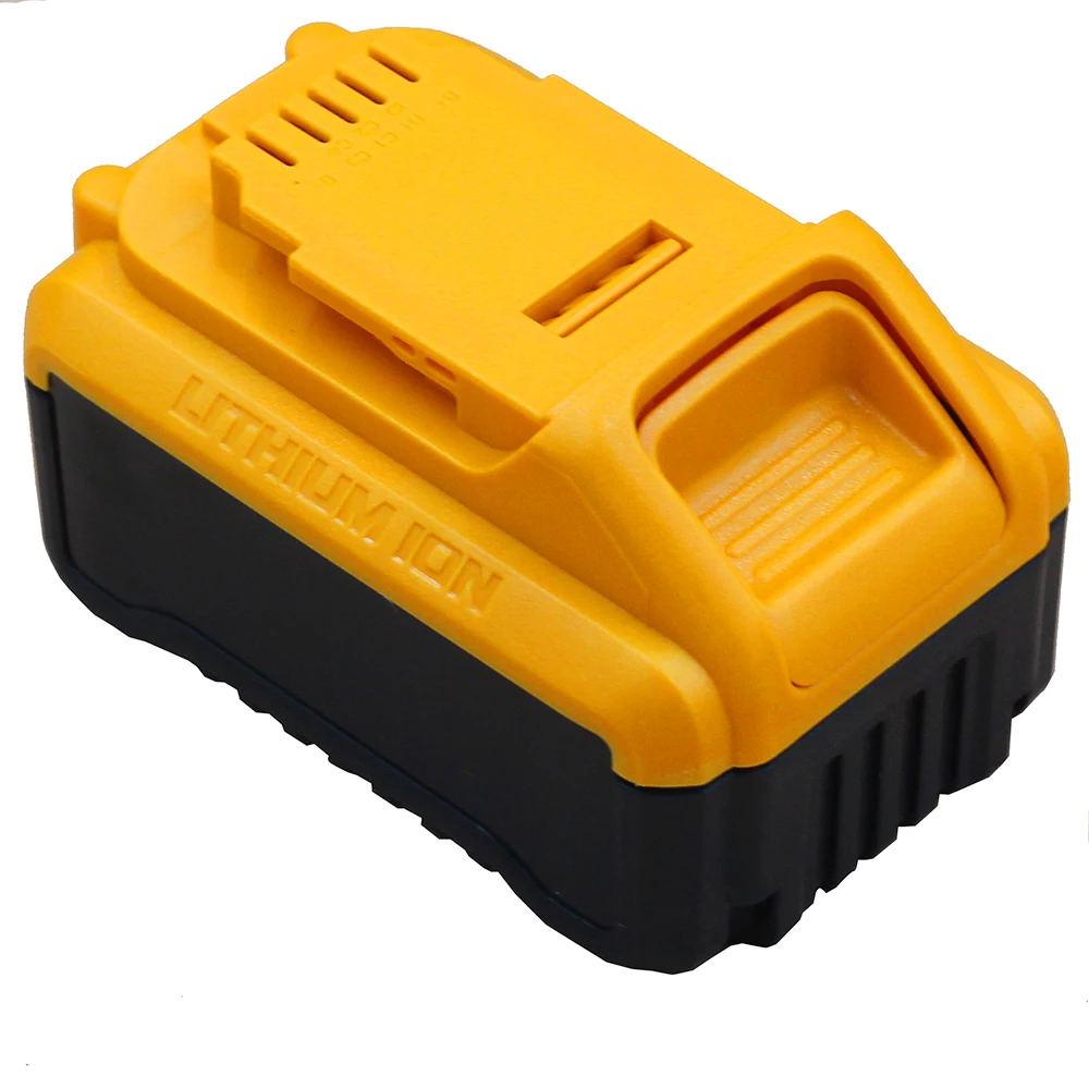 DCB200 8.0Ah Battery Case For DEWALT 18V 20V DIY 6Ah 8Ah DCB184 Shell Box With BMS PCB Board Charging Protection LED Digital