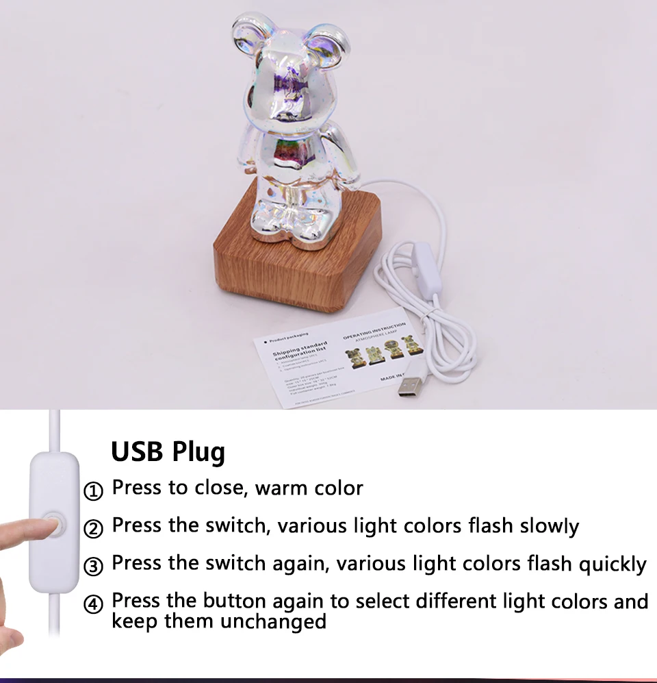 LED Desk Lamp Adjustable Brightness Clamp Light - AIXIVO product image
