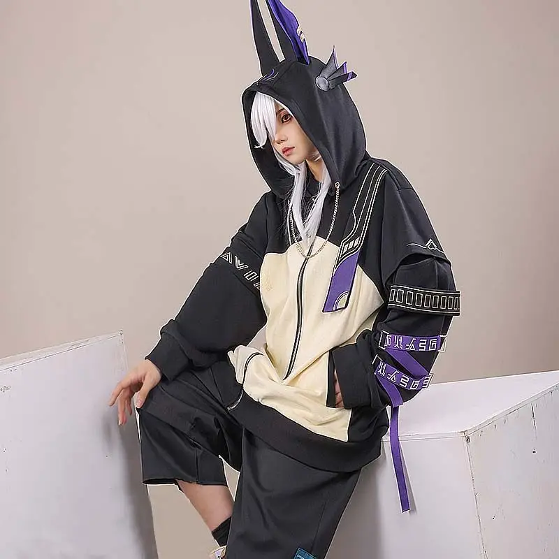 

Game Genshin Impact Cyno Cosplay Coat Zipper Jacket Adult Unisex Tighnari Casual Hoodies Pullover Sweatshirts Costume Uniform