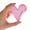 1Pc Thinning Beauty Hair Cut Accessories Home Mini Makeup Tools Heart Shape Hair Cutting Trimmer Barber Comb Bangs Hair Remover 3