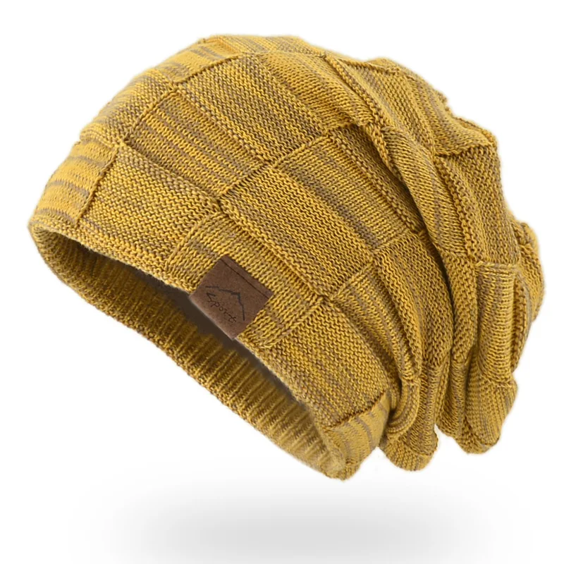 Women Men Winter Warm Hat For Adult Unisex Outdoor New Wool Winter Knitted Beanies Skullies Casual Hats Cap Dropshipping 5