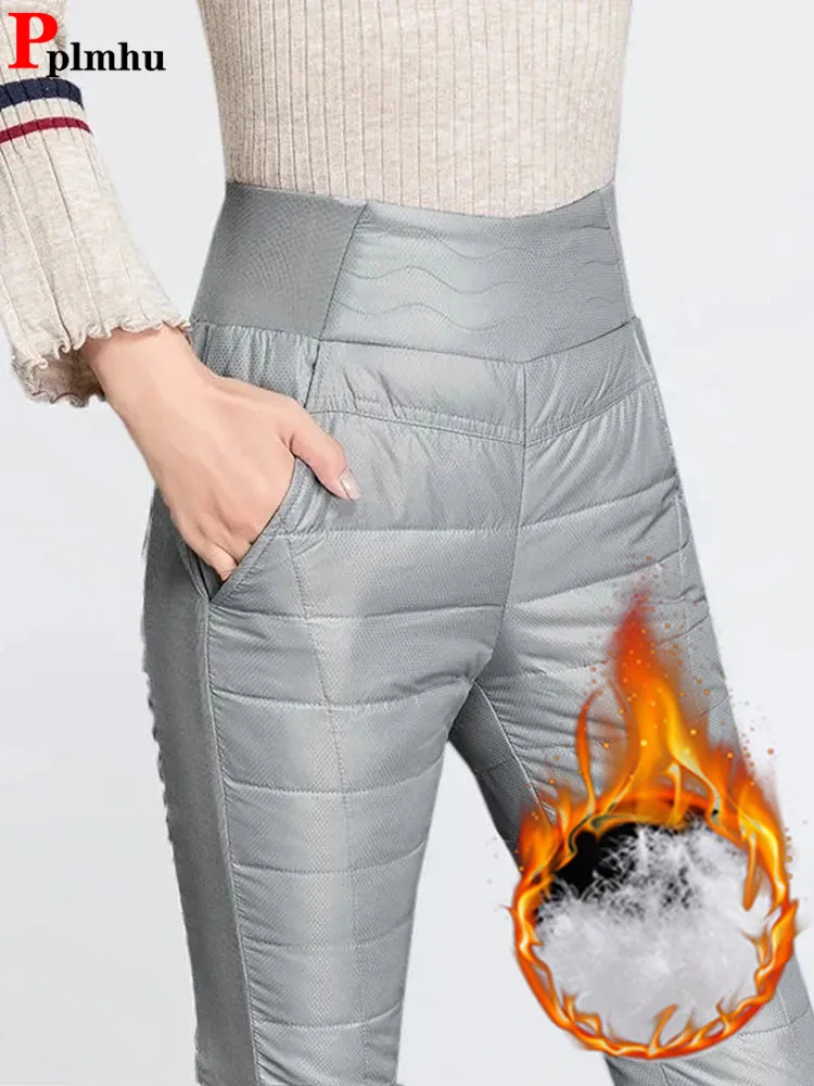 Waist Band Side Pocket Thermal Pants