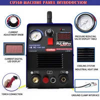 CNC Plasma cutting Machine Cutting 65P 65A 110V/220V Pilot Arc for Metal Plasma Cutting Equipment home maintenance 16MM  Max 2