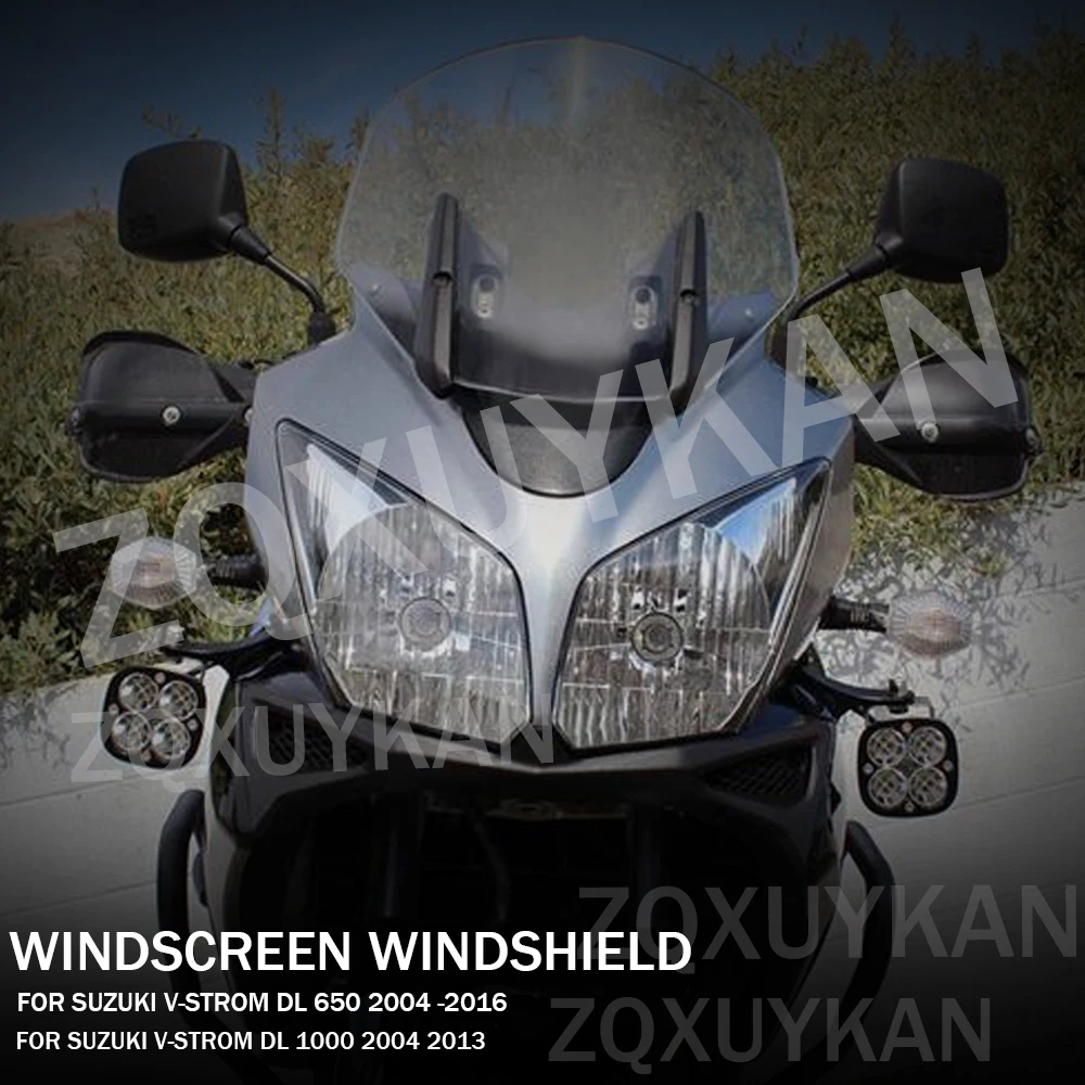 Per Suzuki Vstrom V-Strom Dl 650 1000 Dl1000 Parabrezza Moto Parabrezza 2006 - 2009 Per Suzuki V-Strom Dl 6