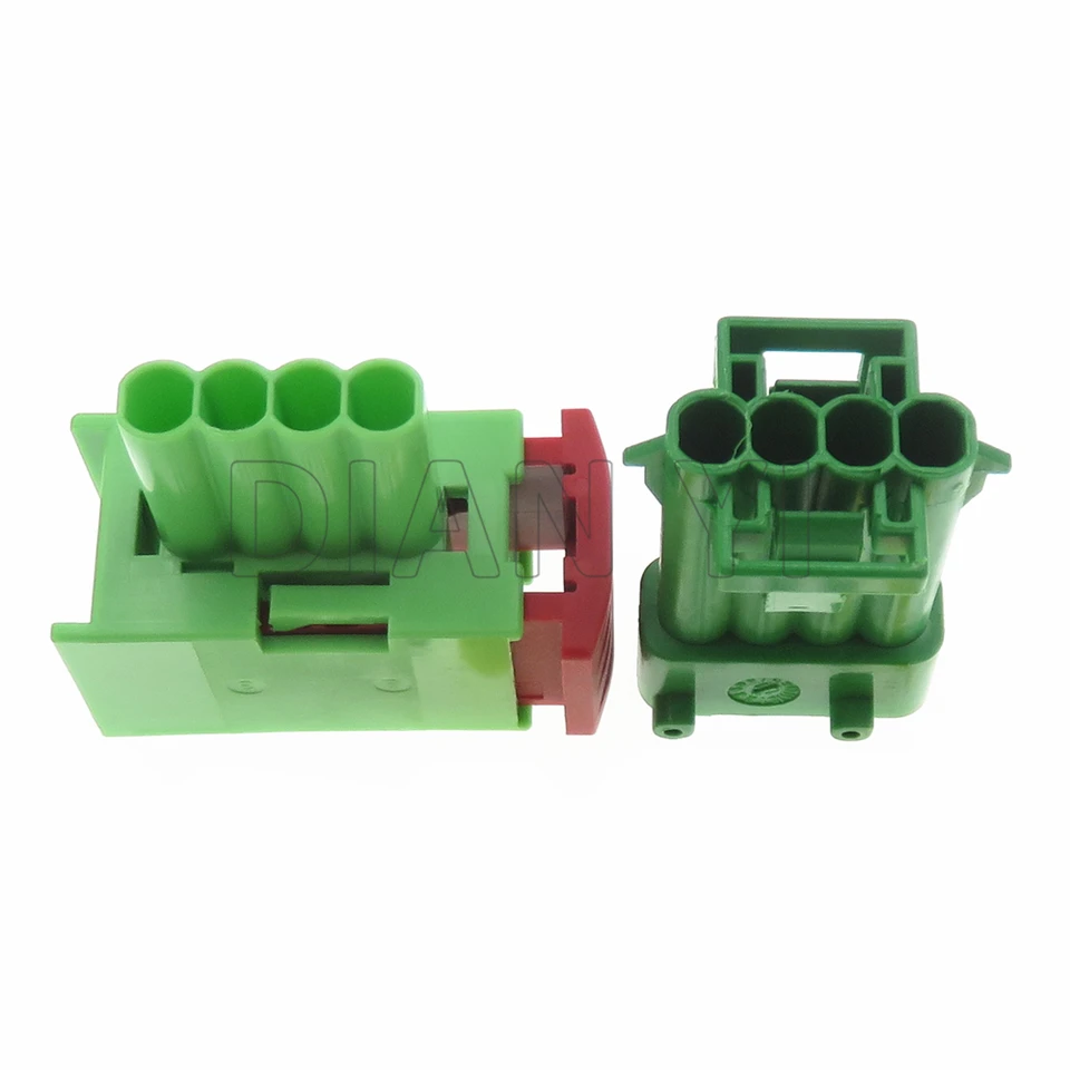 1 Set 4 Way AC Assembly Auto Docking Connector For Peugeot