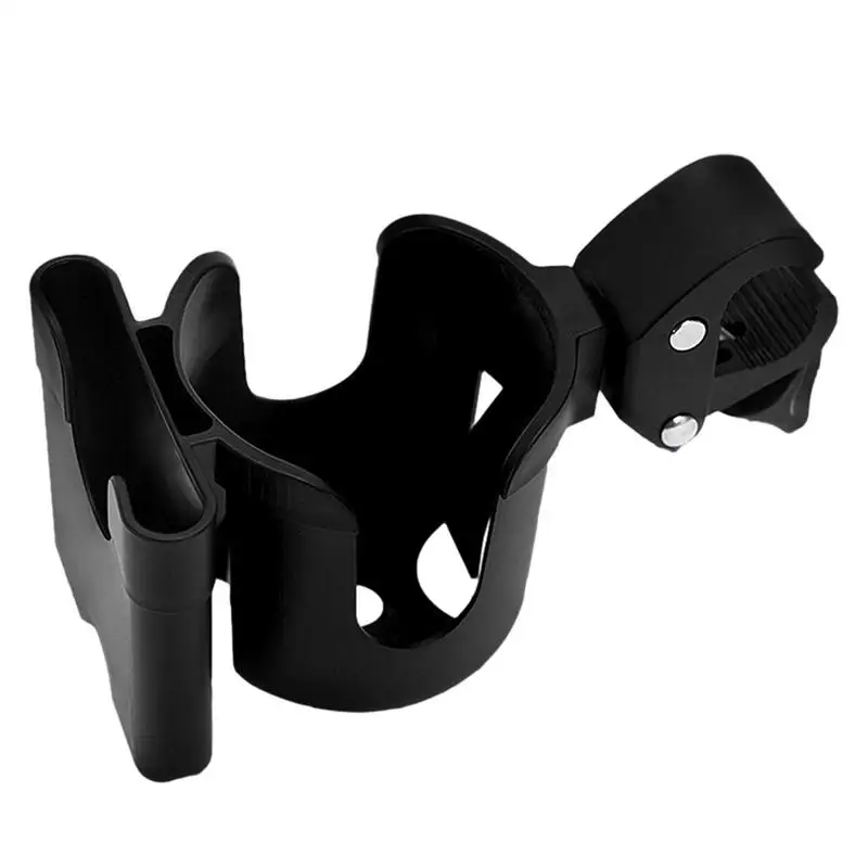 

Cup Holder For Walker Adjustable 2 In 1 Universal Cup Carrier Phone Holder Wheelchair Accessories Baby Travel Gear For Prams