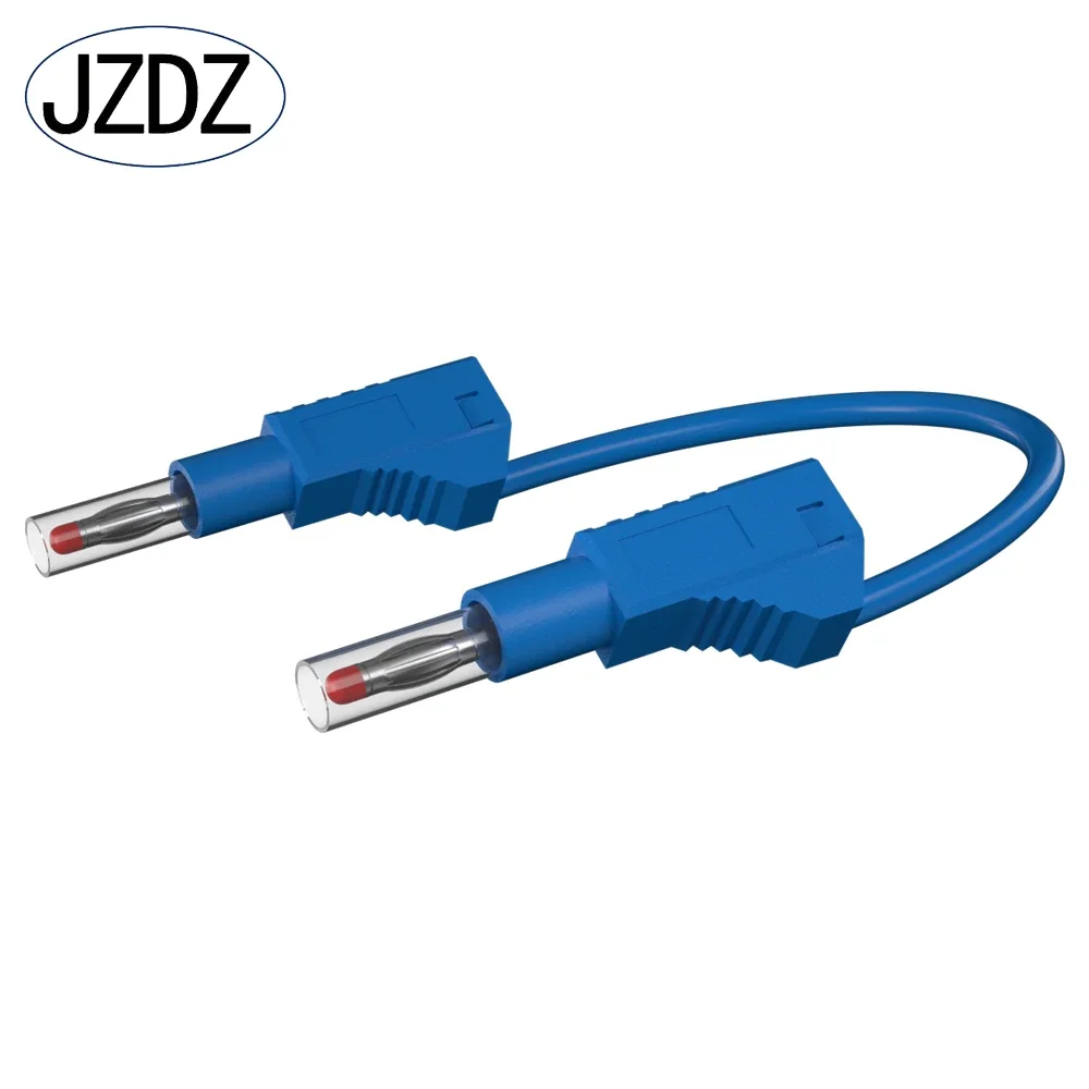JZDZ 멀티 계량기 테스트 리드, 100cm 케이블 와이어 라인, 4mm 보안 바나나 플러그 전기 테스트 도구, DIY J.70022, 5 개