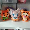 Disney 108 Style Stitch LinaBell Hello Kitty Building Blocks Princess Cartoon Figrues Bricks Children's Assembly Toys Model Gift 2