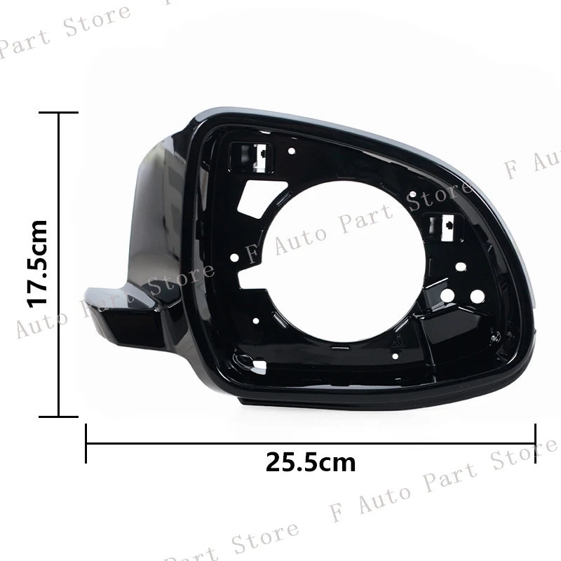 Car Exterior Rearview Side Mirror Frame Housing Case