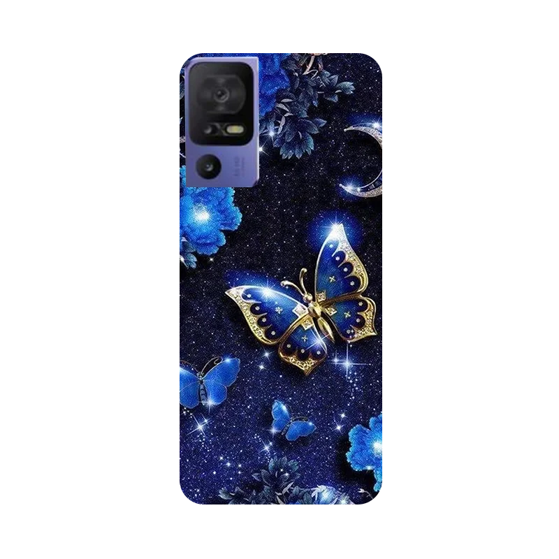 Funda para TCL 40 SE Carcasa T610K Silicona suave Lindo Tapa